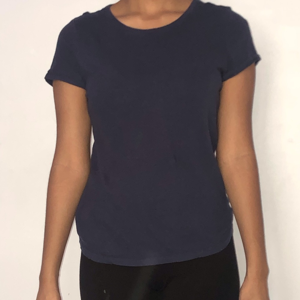 Simple Navy Blue Tee